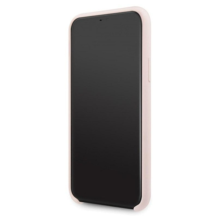 Karl Lagerfeld Fullbody szilikon ikonikus - iPhone 11 Pro tok (rózsaszín)