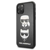 Karl Lagerfeld Embossed Case Karl & Choupette - iPhone 11 Pro Case (Black)