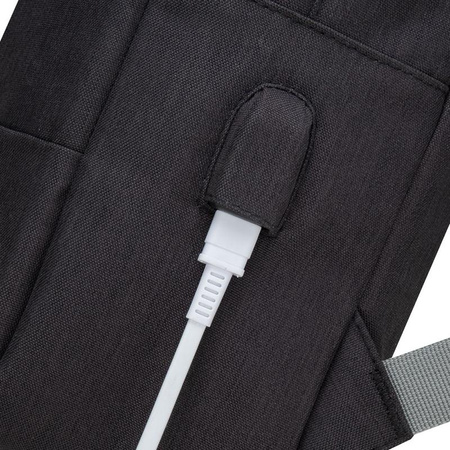 Rivacase - Prater, sac à dos pour notebook, ordinateur portable 15.6" (noir)