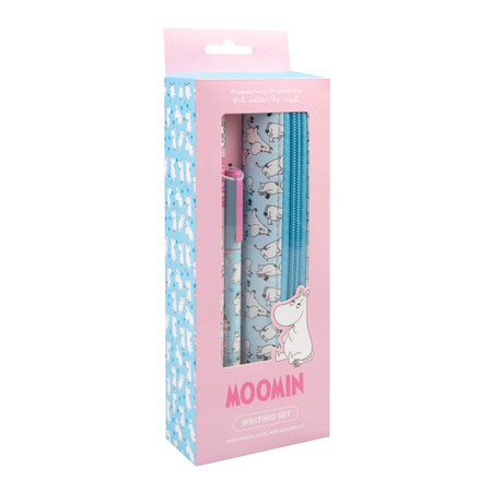 Moomins - Pencil Case Set with Pen and Pencil