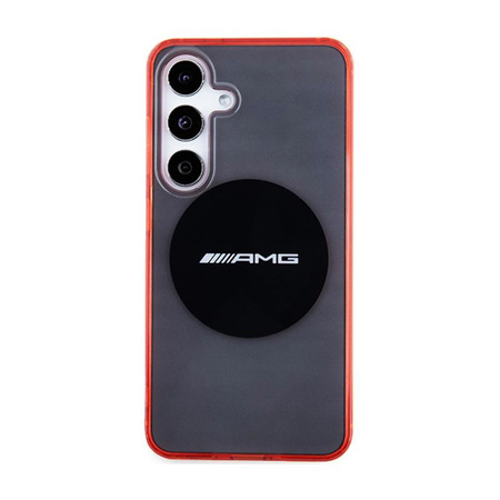 AMG Transparent Bicolor MagSafe - pouzdro pro Samsung Galaxy S24 (černé)