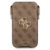 Guess 4G Big Metal Logo Pouch - L max 6.7" phone pouch (brown)