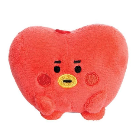 BT21 - Plüss kabalafigura 8 cm TATA Baby Pong Pong 8 cm TATA Baby Pong Pong