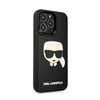 Karl Lagerfeld 3D Rubber Karl`s Head - iPhone 13 Pro Max Case (black)