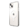 Speck Gemshell + MagSafe - Case for iPhone 15 Plus / iPhone 14 Plus with MICROBAN coating (Clear)