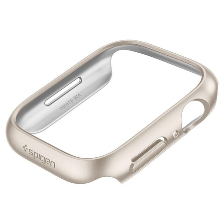 Spigen Thin Fit - Étui pour Apple Watch 8 / Watch 7 41 mm (Starlight)