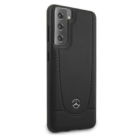 Mercedes Leather Urban Line - Case for Samsung Galaxy S21+ (black)