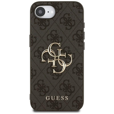 Guess 4G Big Logo - Case for iPhone 16e (black)
