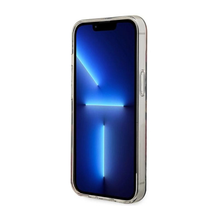 Guess Flower MagSafe - pouzdro pro iPhone 14 Plus (zelené)