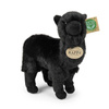 Rappa - Plush Realistic Black Llama 23 cm Eco-Friendly