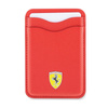 Ferrari Wallet Cardslot MagSafe Leather 2023 - Magnetická peněženka (červená)