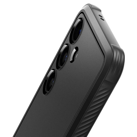 Spigen Rugged Armor - Schutzhülle für Samsung Galaxy S24+ (Mattschwarz)