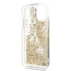 Karl Lagerfeld Glitter Liquid Floatting Charms - iPhone 11 Case (Gold Floatting Charms)