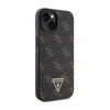 Guess 4G Triangle Metal Logo - Coque pour iPhone 15 Plus (noir)