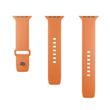 PURO ICON - Elastisches Armband für Apple Watch 44/45/46/49 mm (S/M & M/L) (Apricot)