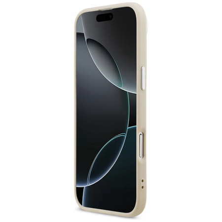 Karl Lagerfeld Karl & Choupette Pins MagSafe - Pouzdro iPhone Air (béžová)