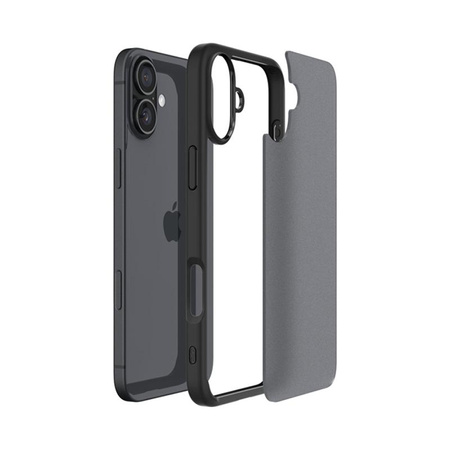 Spigen Ultra Hybrid - pouzdro pro iPhone 16 (Frost Black)