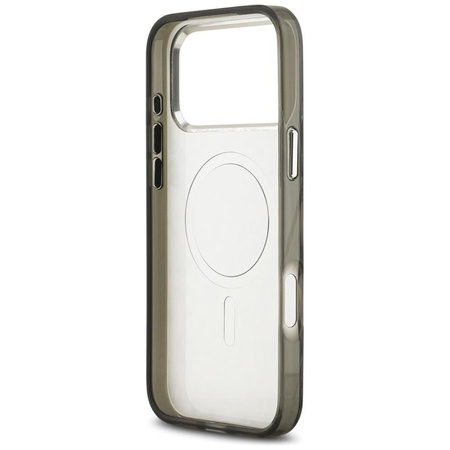 Karl Lagerfeld IML Leopard Pattern MagSafe - Hülle für iPhone 17 Pro Max (braun)