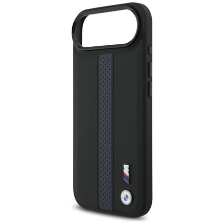 Etui do iPhone Air MagSafe BMW M Oryginalny Skórzany Niebieski Case