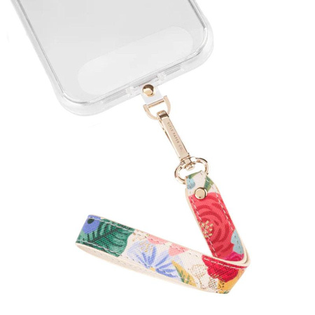 Rifle Paper Phone Wristlet - Universal Phone Lanyard (Garden Party Blush)