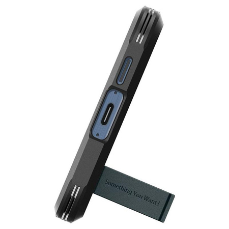 Spigen Tough Armor - Etui pour Samsung Galaxy A55 5G (Abyss Green)