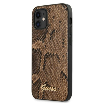 Guess Python Collection - iPhone 12 mini tok (barna)