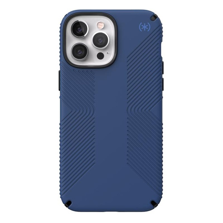 Speck Presidio2 Grip - Antypoślizgowe etui iPhone 13 Pro Max (Coastal Blue/Black)