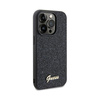 Guess Disco Metal Script - Coque iPhone 13 Pro Max (noir)