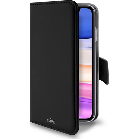 PURO Wallet Detachable - Etui 2w1 iPhone 11 (czarny)