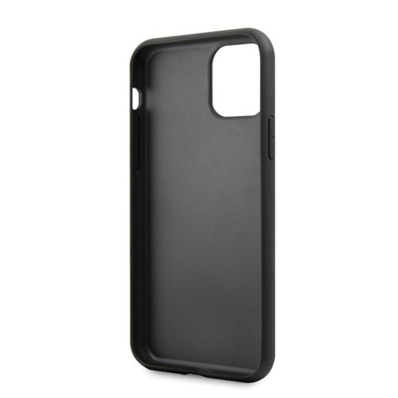 Karl Lagerfeld Saffiano Pin Ikonik - iPhone 12 mini tok (fekete)