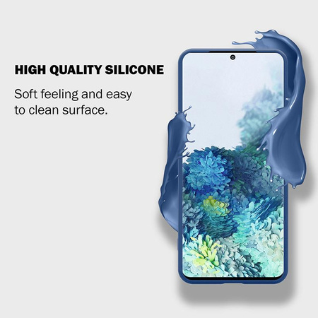 Crong Color Cover - Etui Samsung Galaxy S20 (bleu)