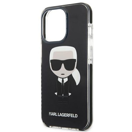 Karl Lagerfeld Fullbody Ikonik - iPhone 13 Pro Case Black)