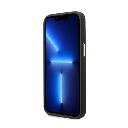 Guess 4G logólemez MagSafe - iPhone 13 Pro Max tok (fekete)