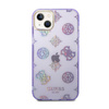Guess Peony Glitter Case - iPhone 14 Plus Case (Lilac)