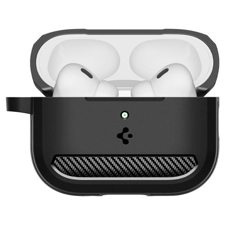 Spigen Rugged Armor - Hülle für Apple AirPods Pro 3 (Matte Black)