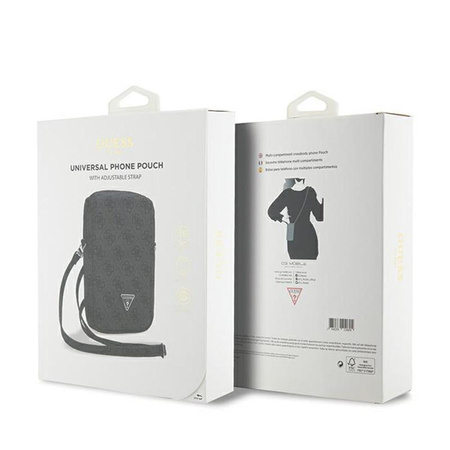 Guess Zip 4G Triangle - Sacoche pour téléphone portable (noir)