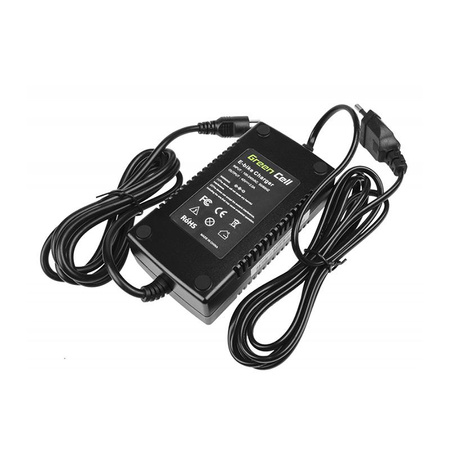 Green Cell - 42V 2A (RCA) charger for 36V electric bike batteries