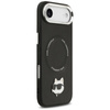 ETUI DO IPHONE AIR do MAGSAFE KARL LAGERFELD ORYGINALNE CZARNE SKÓRZANE