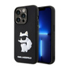 Karl Lagerfeld 3D Rubber NFT Choupette - iPhone 14 Pro Max Case (Black)