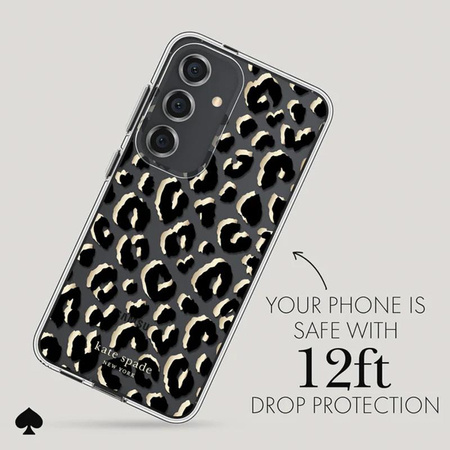 Kate Spade New York Ochranné pouzdro - pouzdro pro Samsung Galaxy S24 (City Leopard)