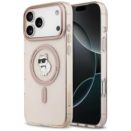 Karl Lagerfeld IML Choupette MagSafe - Case for iPhone 17 Pro Max (pink)