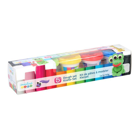 Creative Kids - Gâteau en plastique dans des gobelets, 5 couleurs