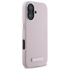 Karl Lagerfeld FW Metallplatte MagSafe - iPhone 16 Tasche (rosa)