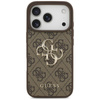 ETUI DO IPHONE 17 PRO GUESS BRĄZOWE ELEGANCKIE MODNE CASE PLECKI