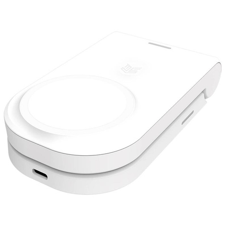 STM ChargeTree MAG - Chargeur mobile sans fil 3-en-1 avec MagSafe (blanc)