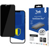 3mk HardGlass Max Privacy - Verre trempé avec filtre de confidentialité pour iPhone 14 / iPhone 13 / iPhone 13 Pro (noir)