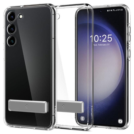 Spigen Ultra Hybrid "S" - Etui pour Samsung Galaxy S23+ (Transparent)