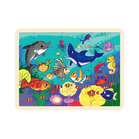 Top Bright - Puzzle récifal en bois (35 el.)