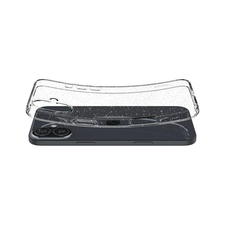 Spigen Liquid Crystal Glitter - Case for iPhone 16 (Transparent)