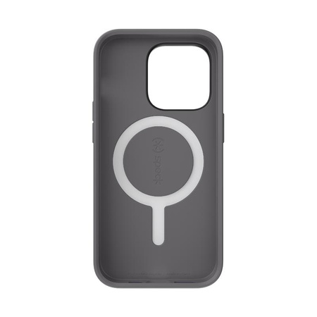 Speck CandyShell Pro + MagSafe - iPhone 14 Pro Tasche mit MICROBAN Beschichtung (Preußisch Blau / Wolkig Grau)